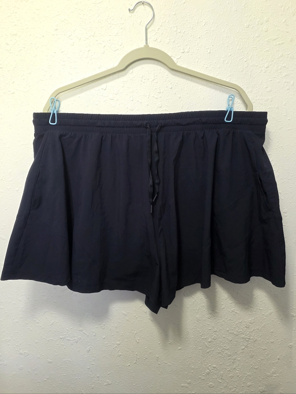 Women's Drawstring Relaxed Shorts - Dark Navy